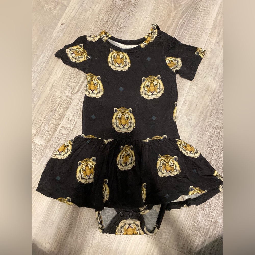 Posh Peanut Tiger Twirl Bodysuit